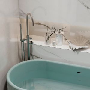 Смеситель для ванны с лейкой (фото)