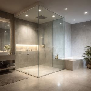 Душевые перегородки из стекла | Knotlor Душевые перегородки из стекла