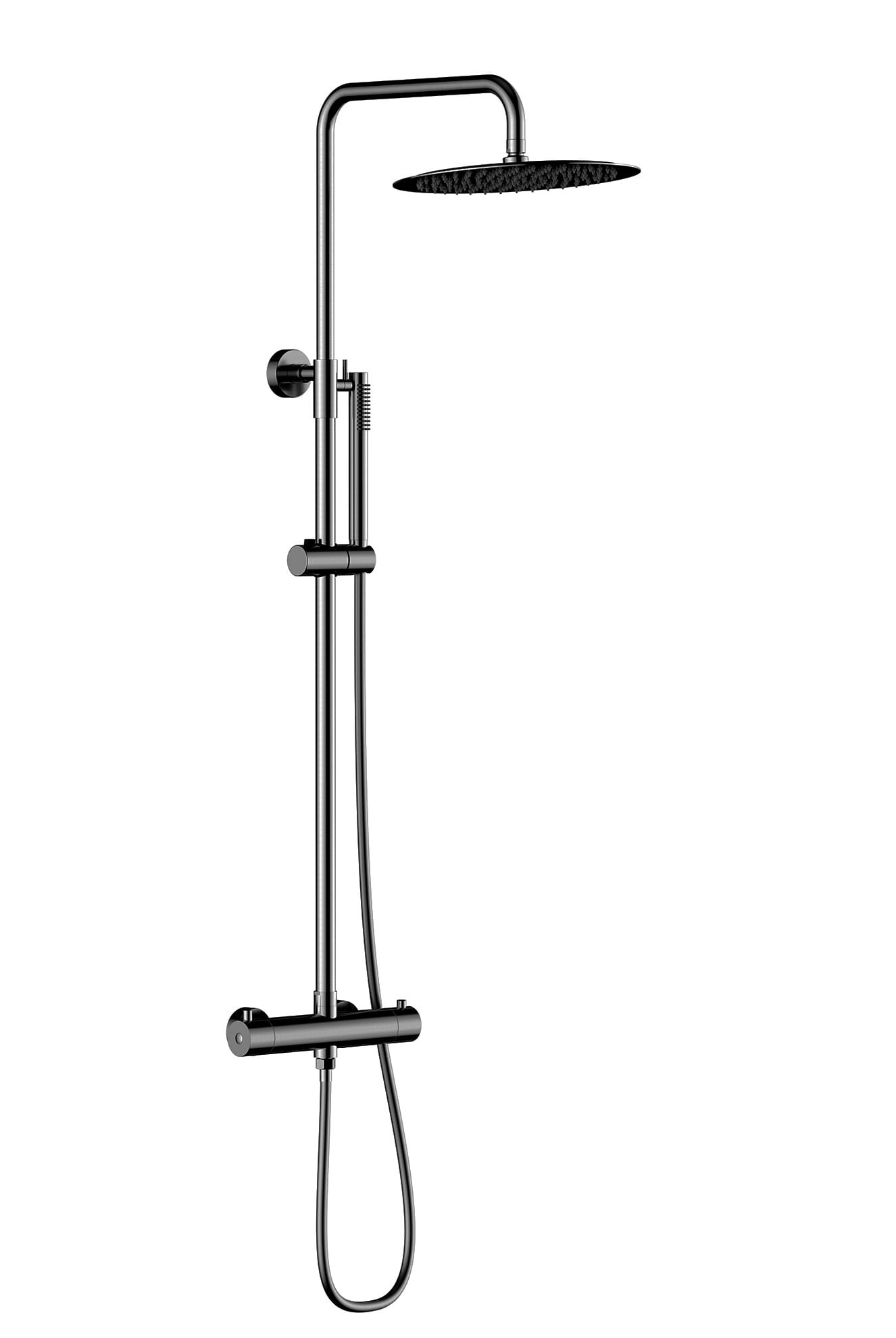 Душевая система с верхним тропическим душем SS-24/GM