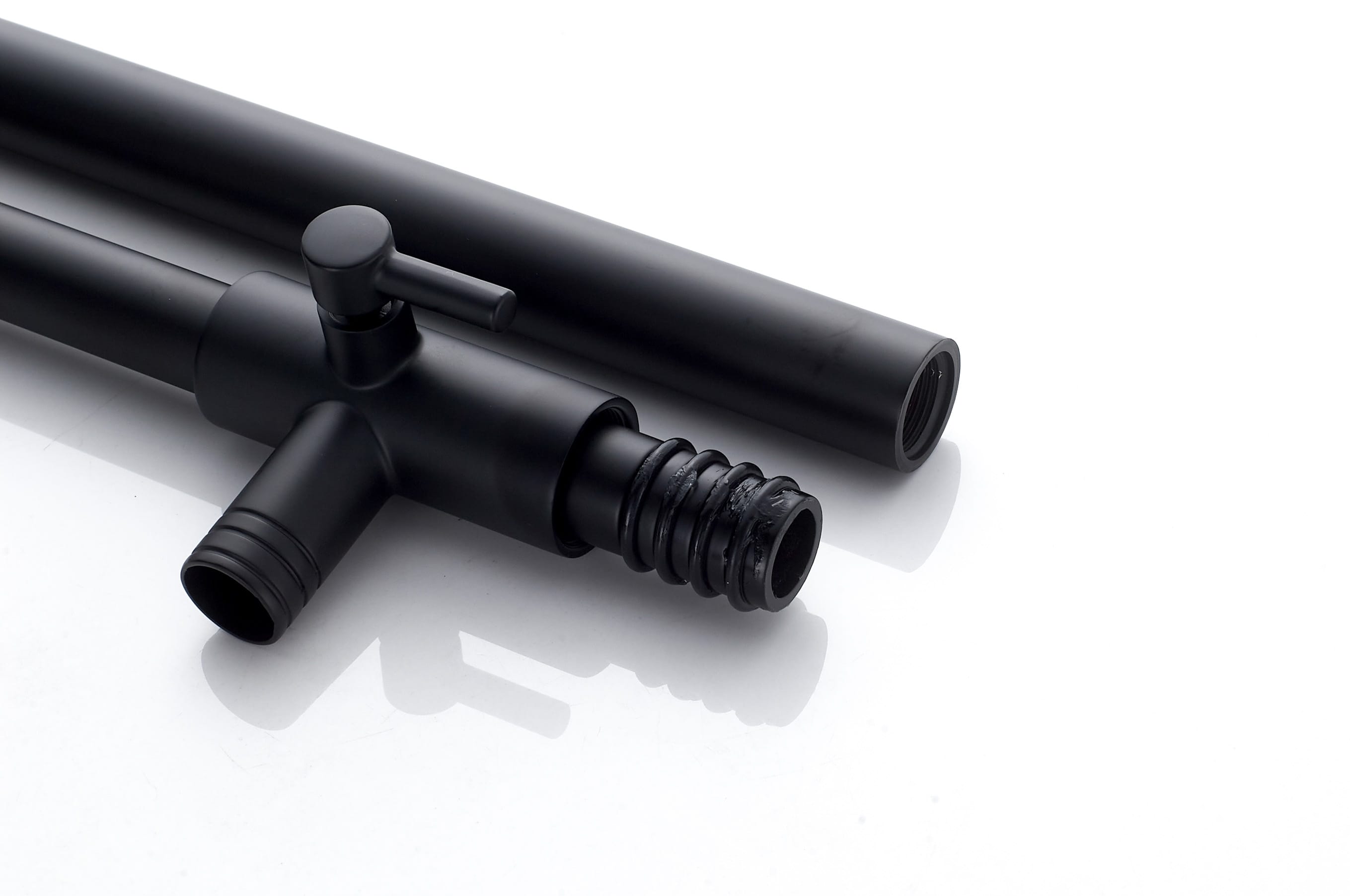 Душевая система с верхним тропическим душем KN-23/BL