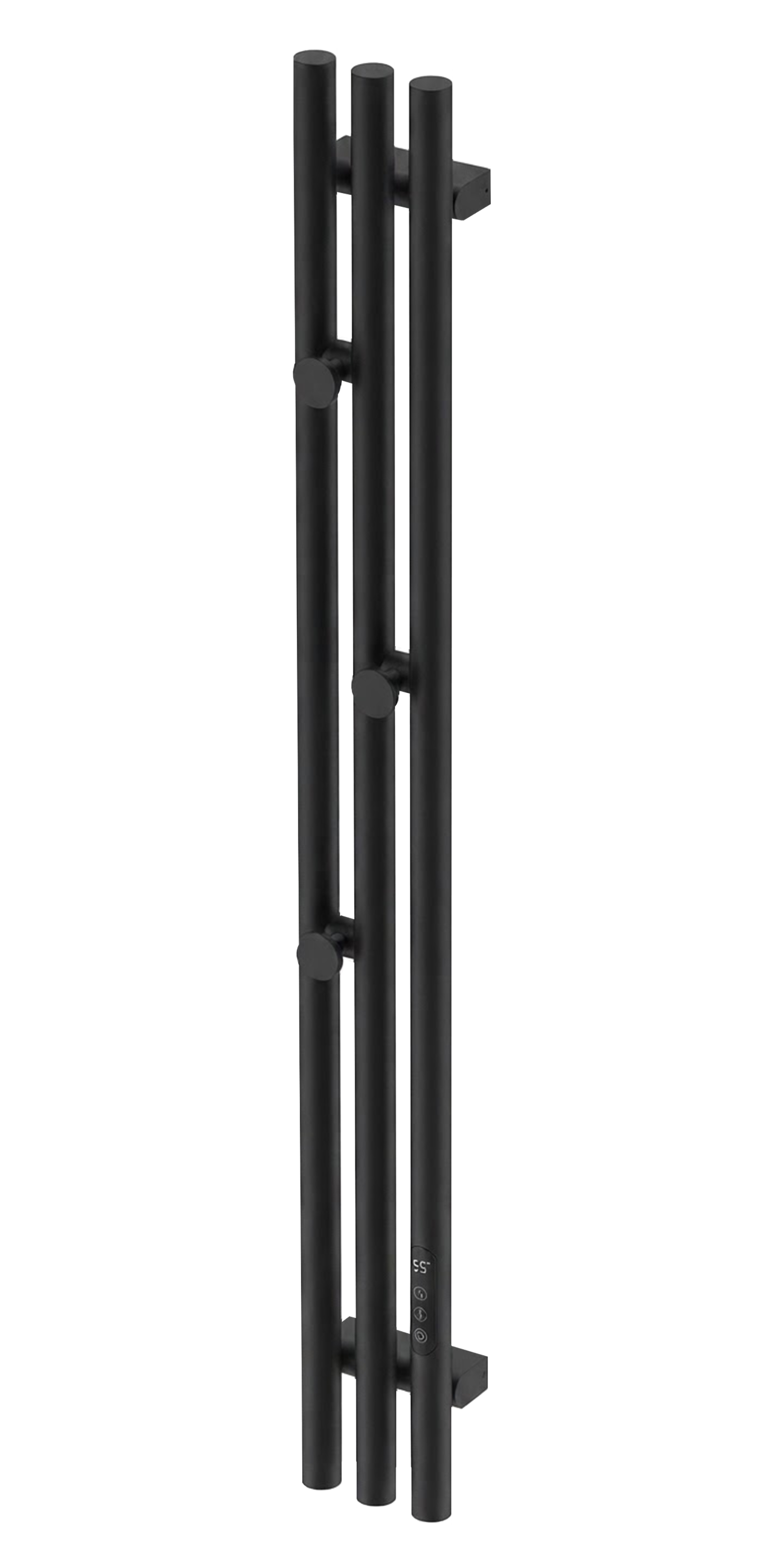 Полотенцесушитель KNOTLOR Полотенцесушитель электрический TW-XX-002-BL, черный матовый