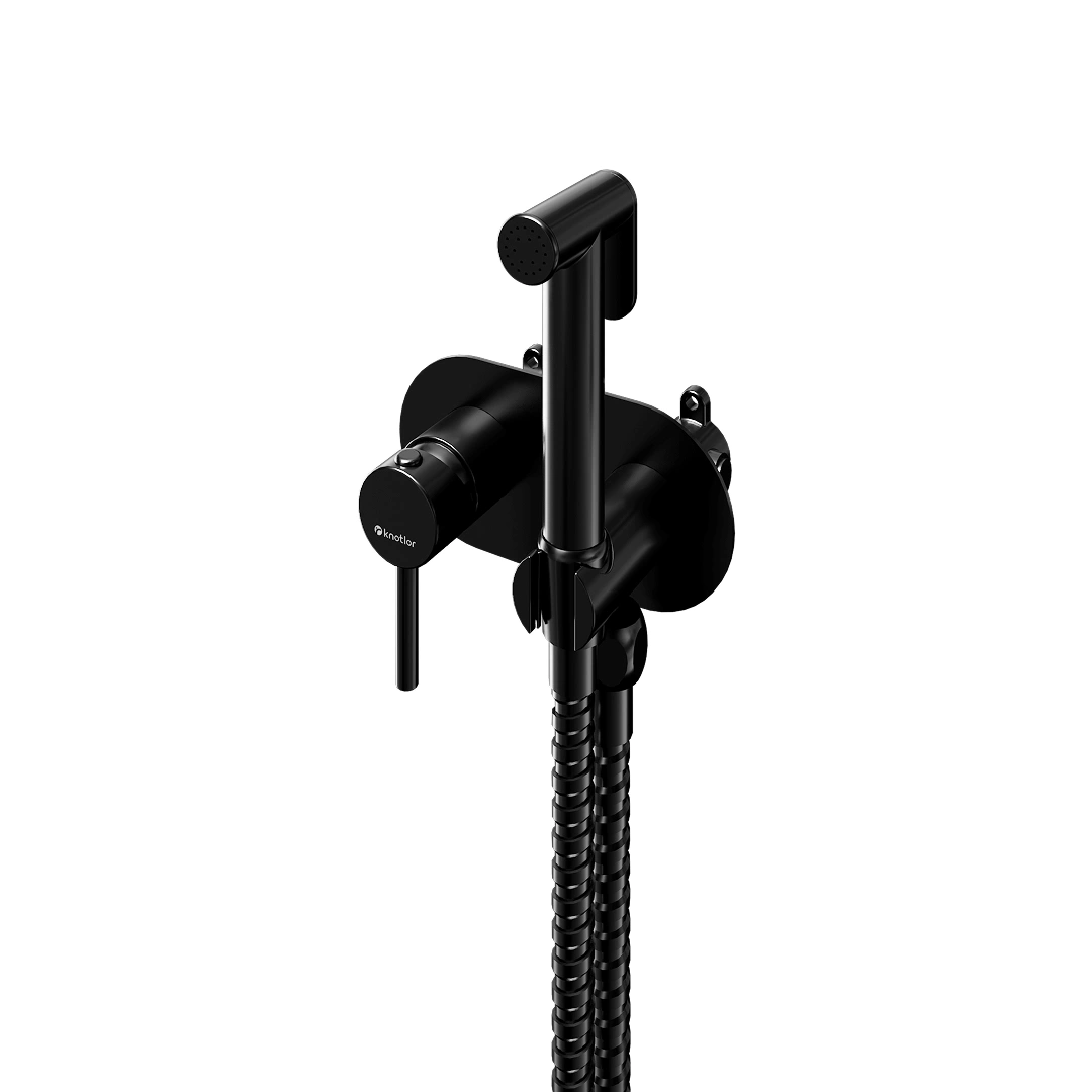 Смеситель с гигиеническим душем FHS01S1BL