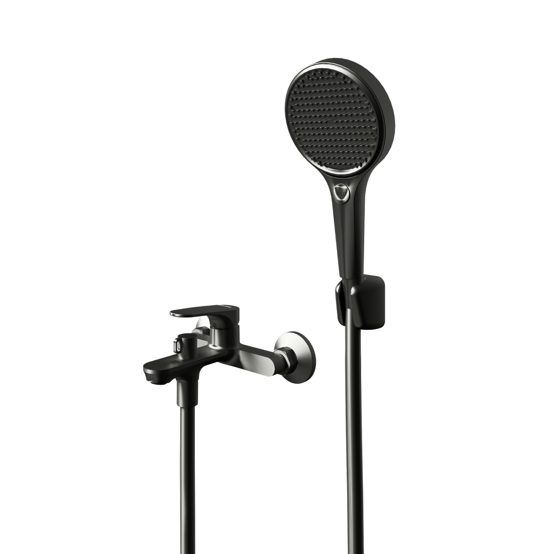 Смеситель KNOTLOR Смеситель для ванны с душем KN-82/GM