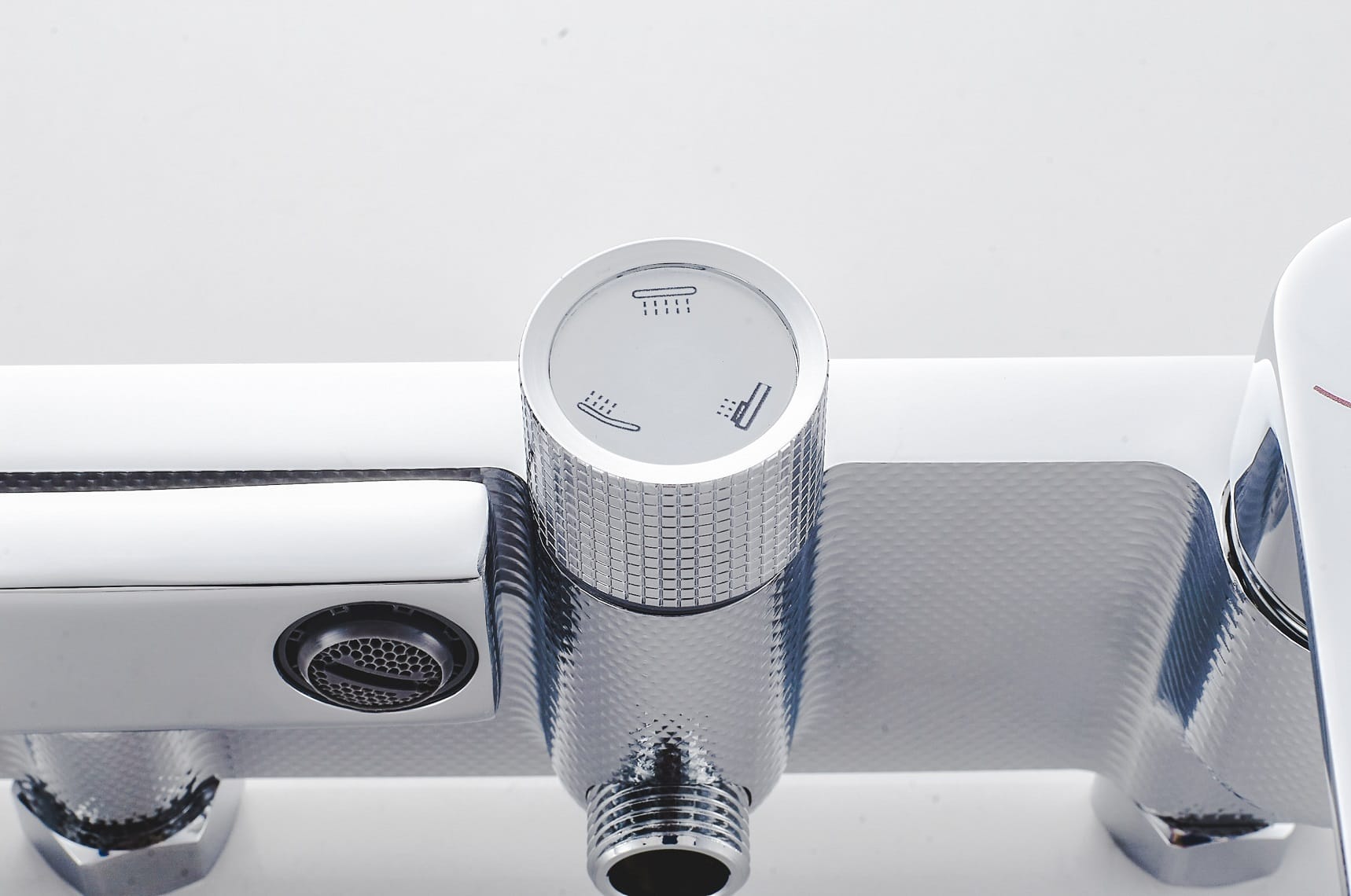 Комплект душевой KNOTLOR Душевая система с верхним тропическим душем KN-72