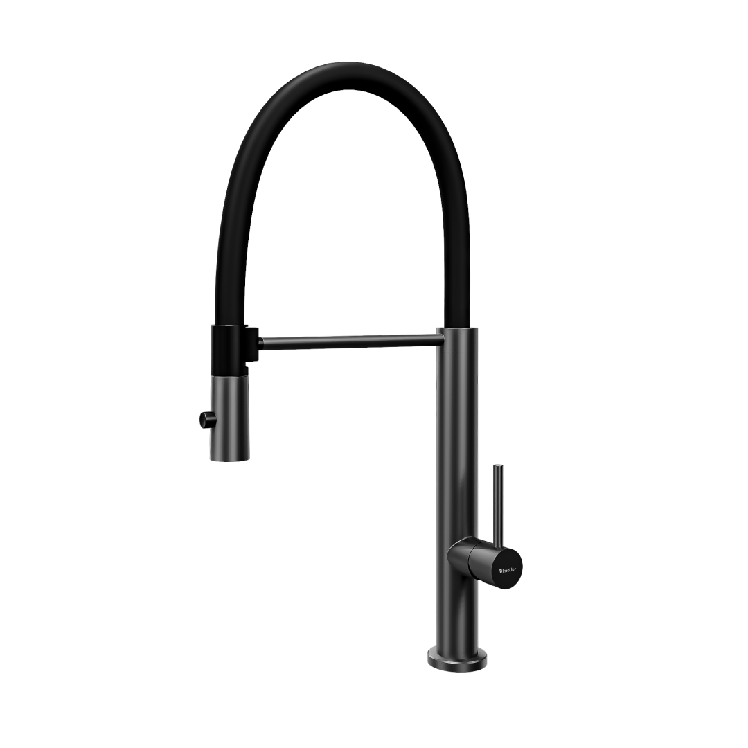 Смеситель KNOTLOR Смеситель для кухни SS-17/GM