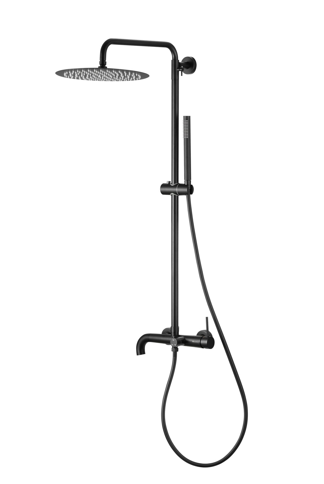 Душевая система с верхним тропическим душем SS-33/BL