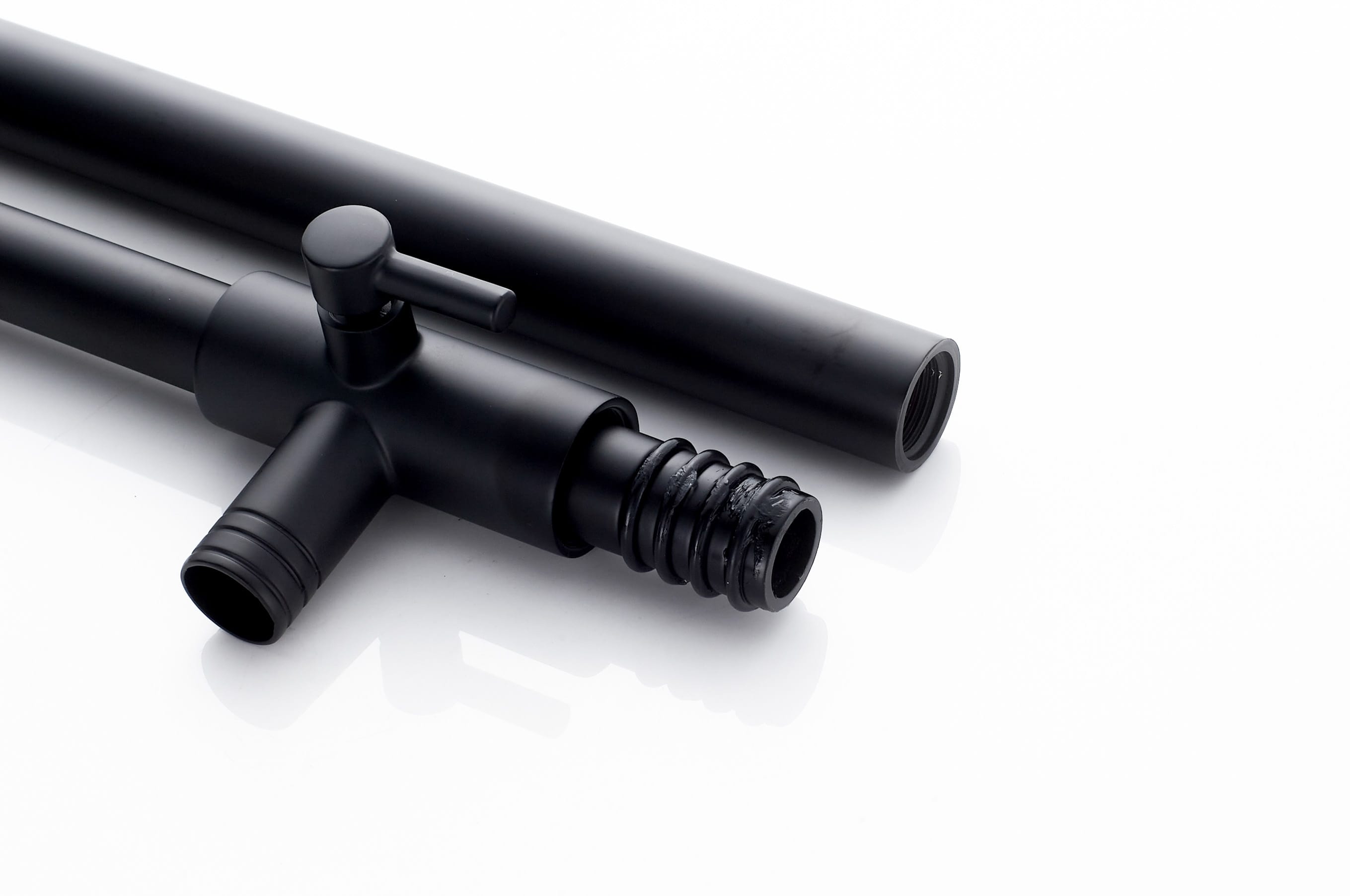 Душевая система с верхним тропическим душем KN-72/BL