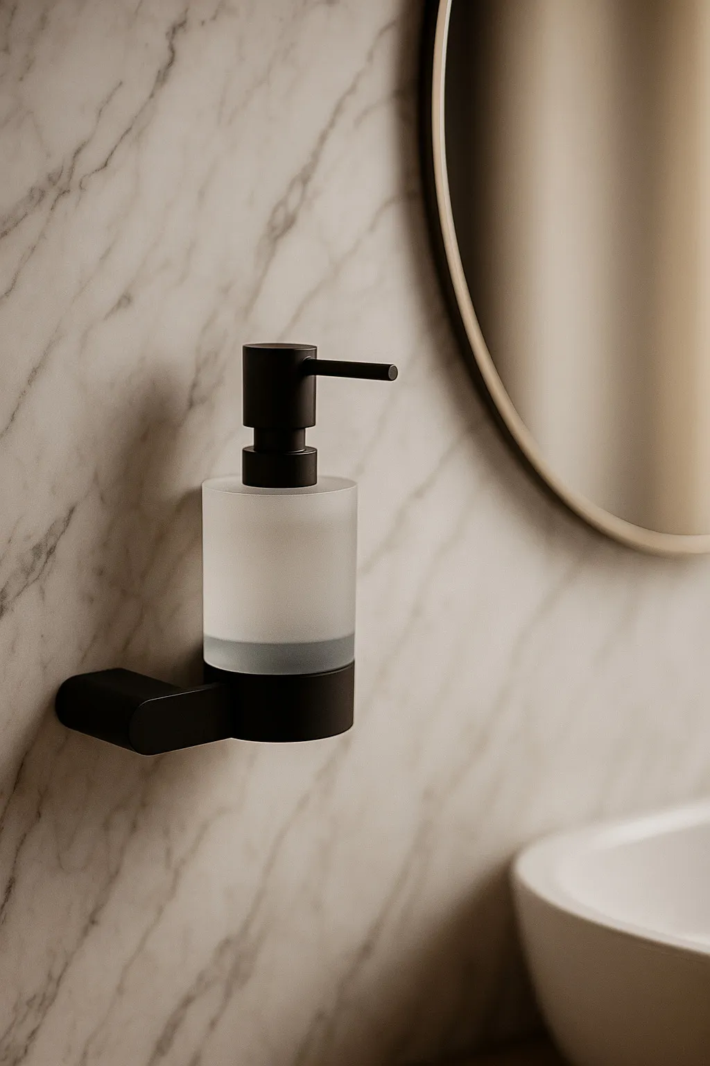 Дозатор для жидкого мыла LD102BL