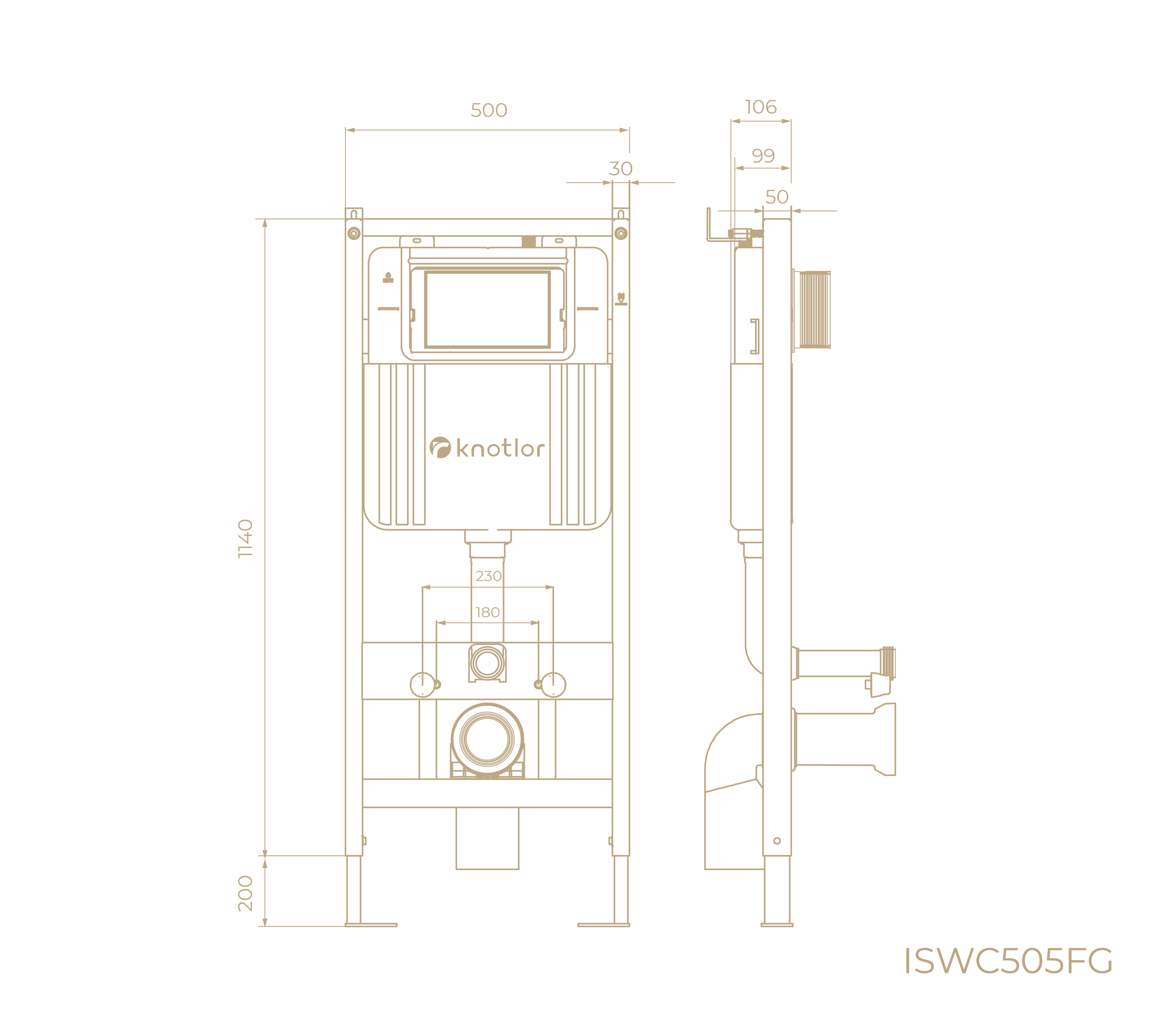 Инсталляция ISWC505FG