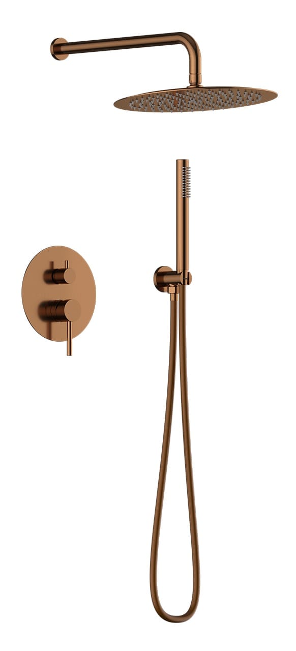 Комплект душевой KNOTLOR Встраиваемая душевая система SS-26/RB