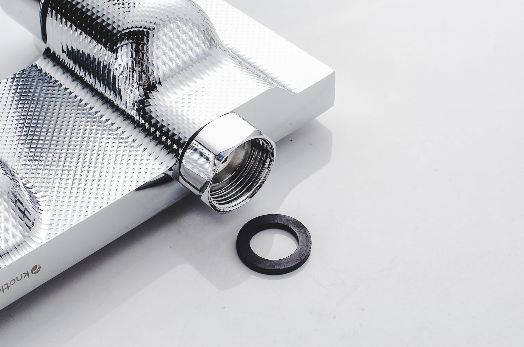 Комплект душевой KNOTLOR Душевая система с верхним тропическим душем KN-72