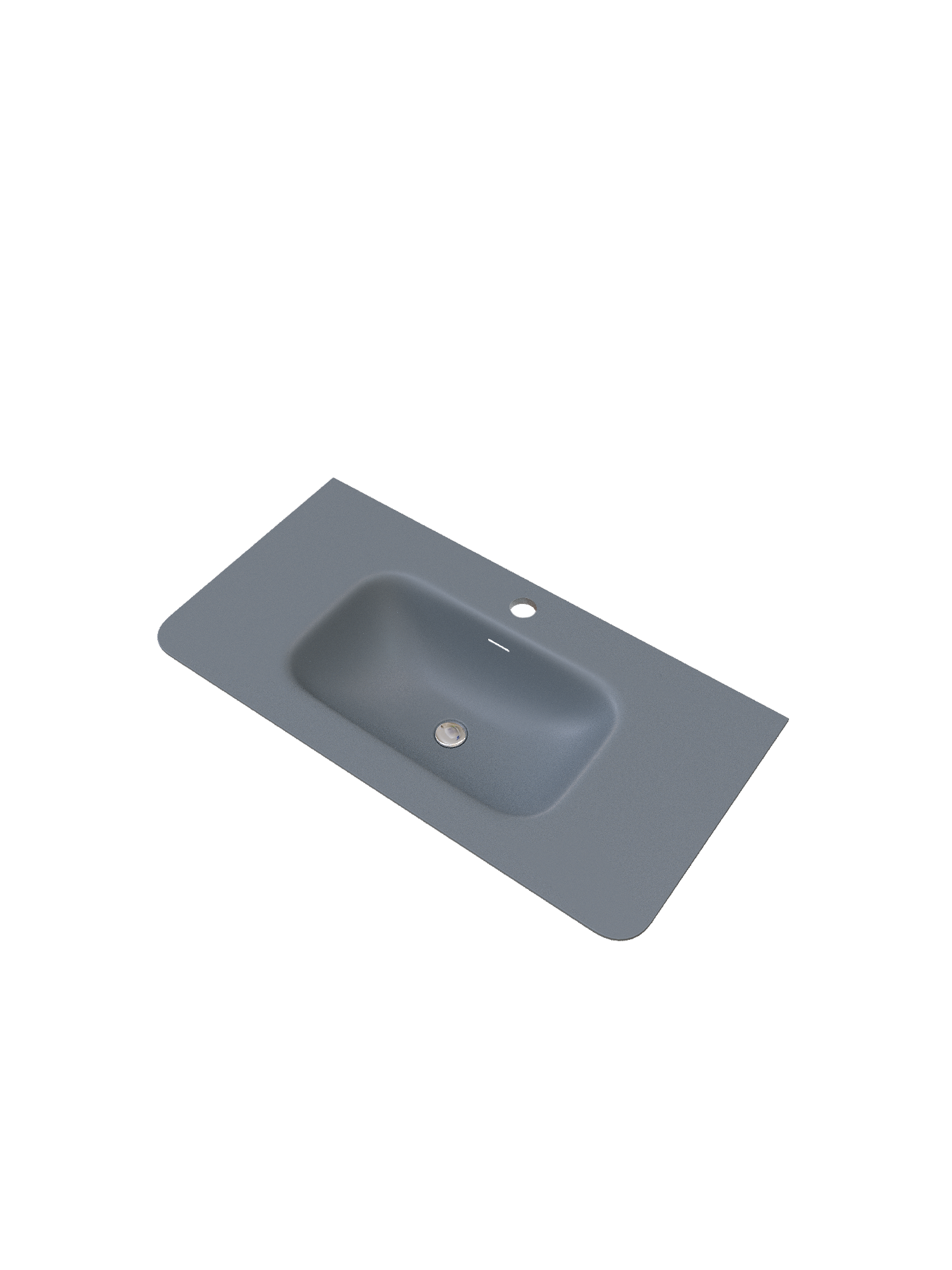 FWB110900GRM, Grace, 90 см, встраиваемая, искуственный камень, Графит матовый