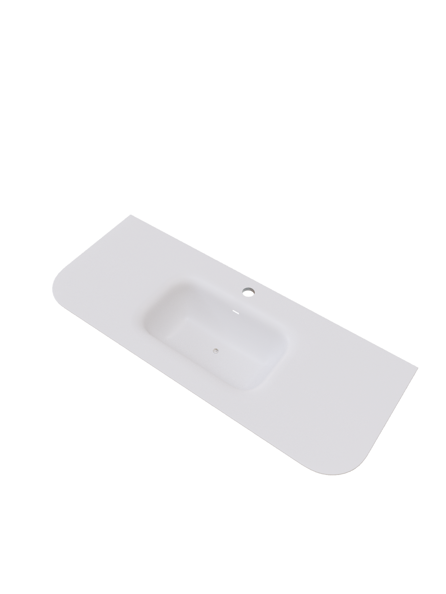 FWB211200WY, Cloud, 120 см, встраиваемая, искуственный камень, Белая матовая