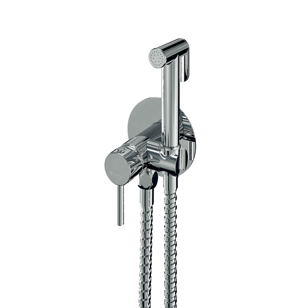 Смеситель KNOTLOR Смеситель с гигиеническим душем FHS01C1C