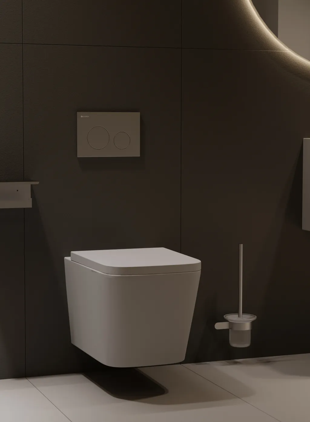 Унитаз KNOTLOR Подвесной унитаз WC50WG