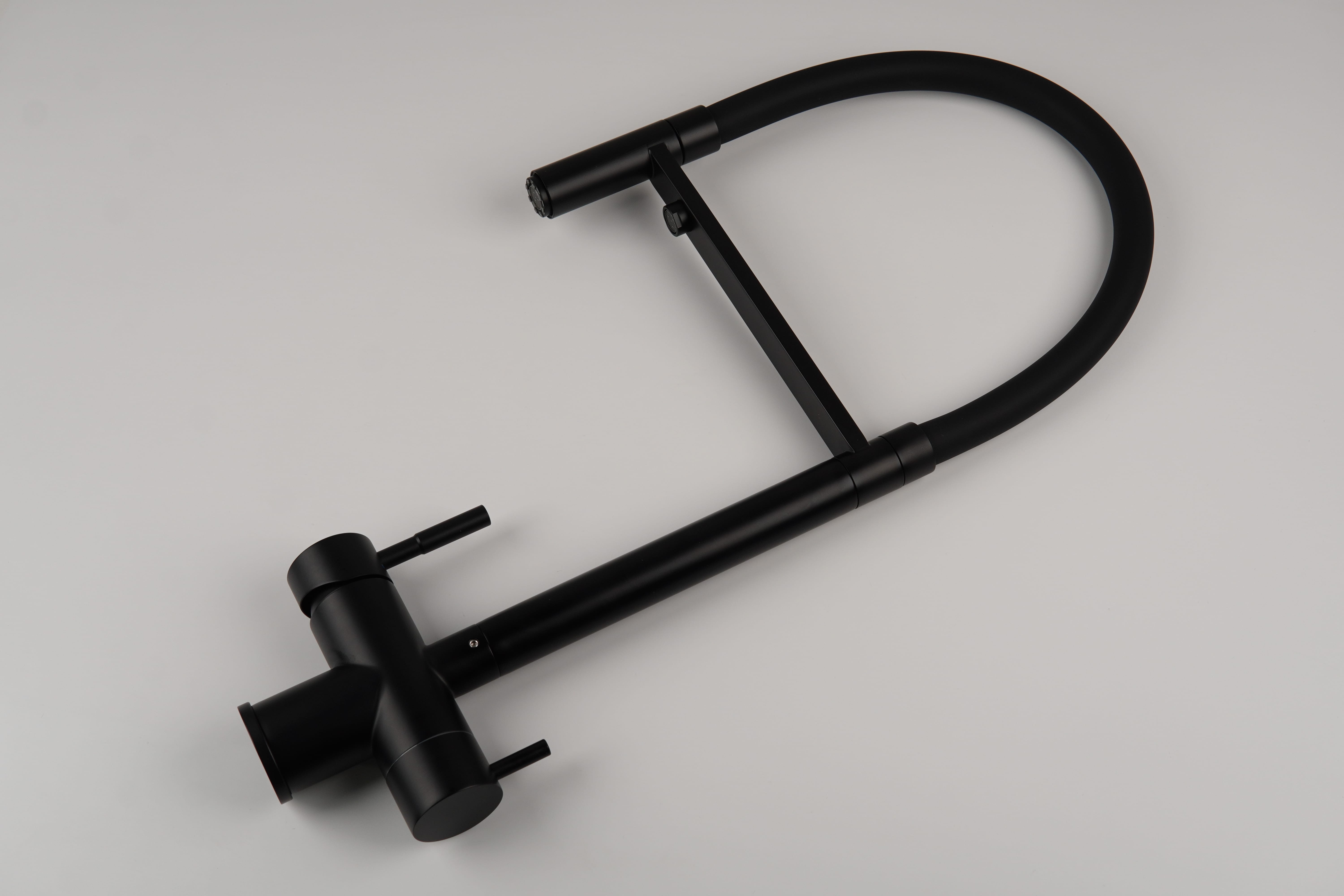 Смеситель для кухни с каналом для питьевой воды SS-16/BL