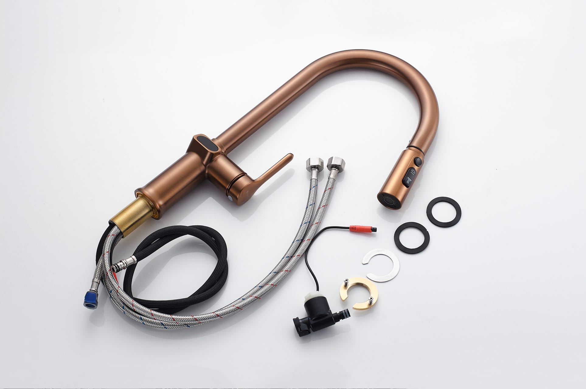 Смеситель для кухни с индикатором температуры KN-100/RB