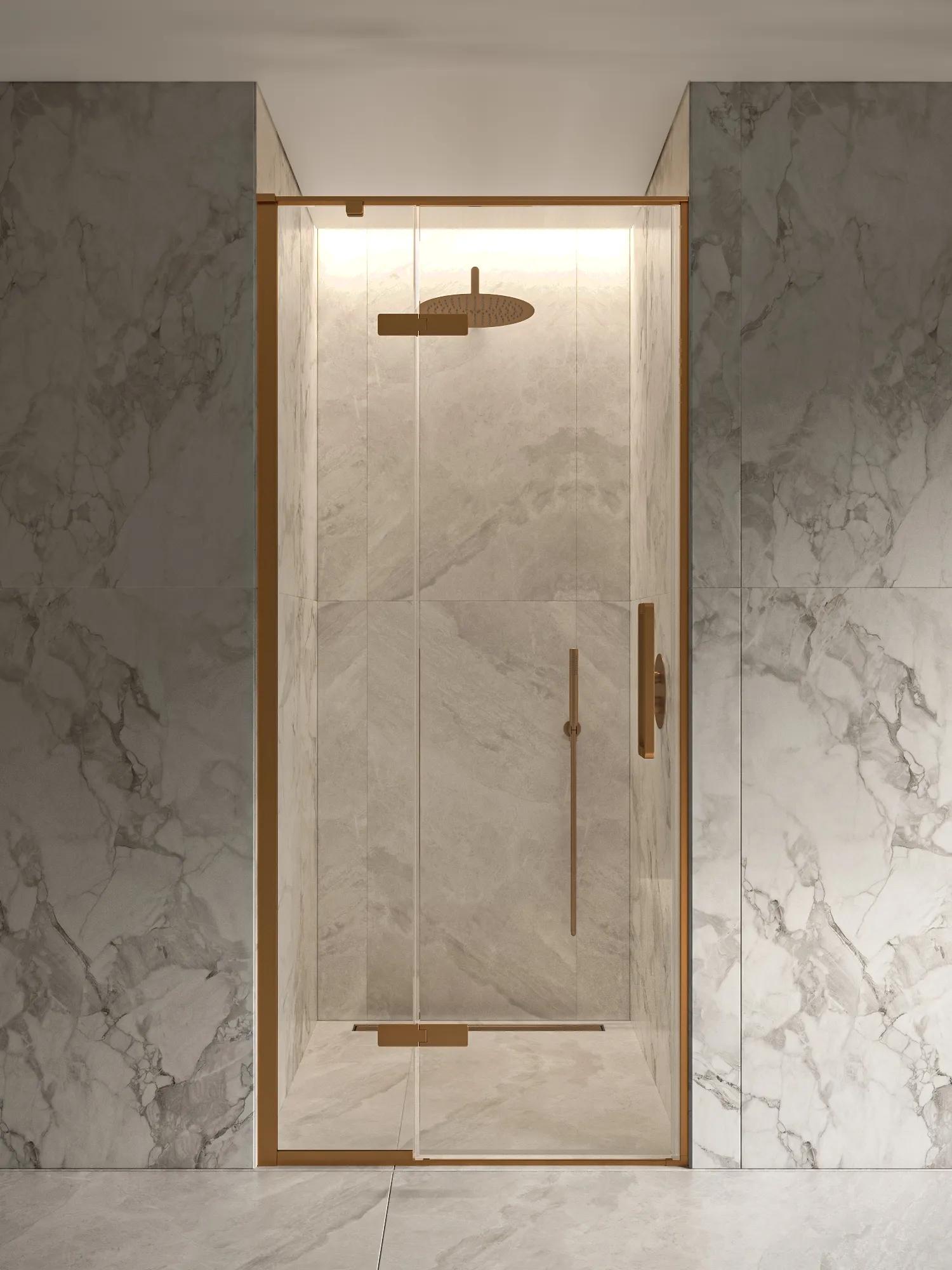 Дверь душевая HDIP090CG0RB