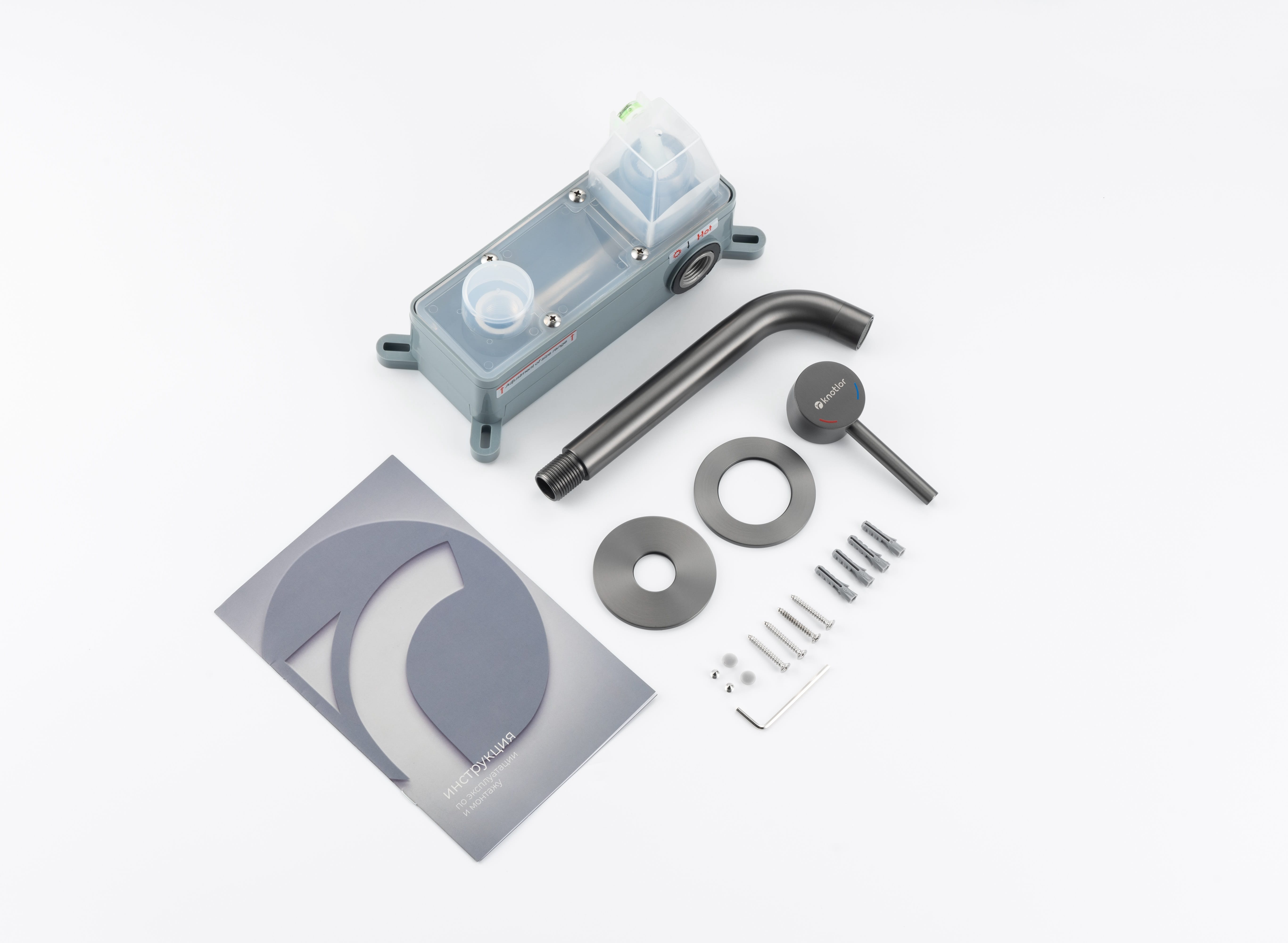 Встраиваемый смеситель для раковины SS-25/GM