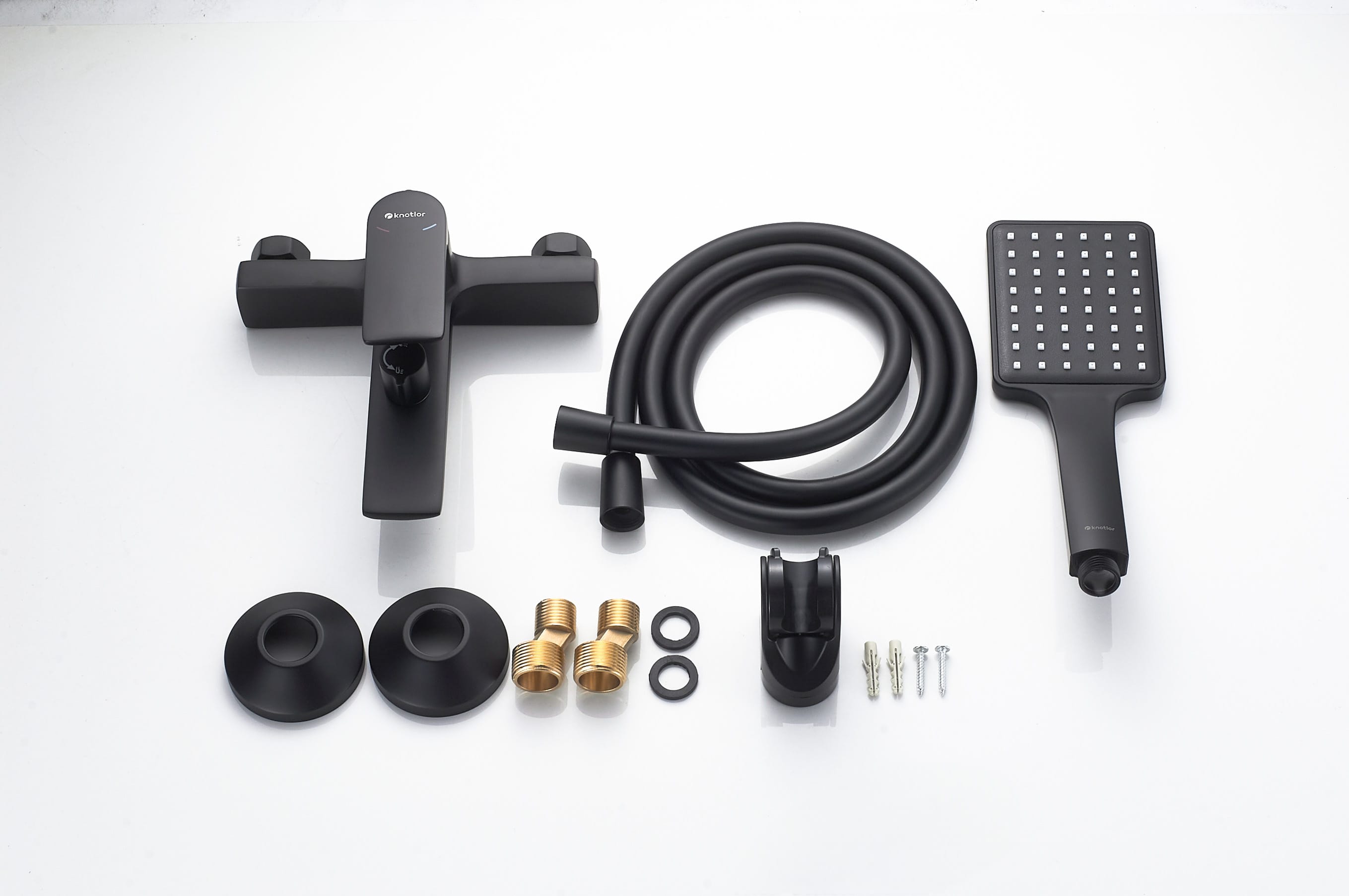 Смеситель для ванны с душем KN-71/BL