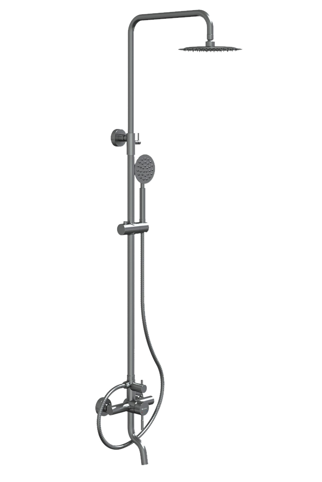 Душевая система с верхним тропическим душем SS-06