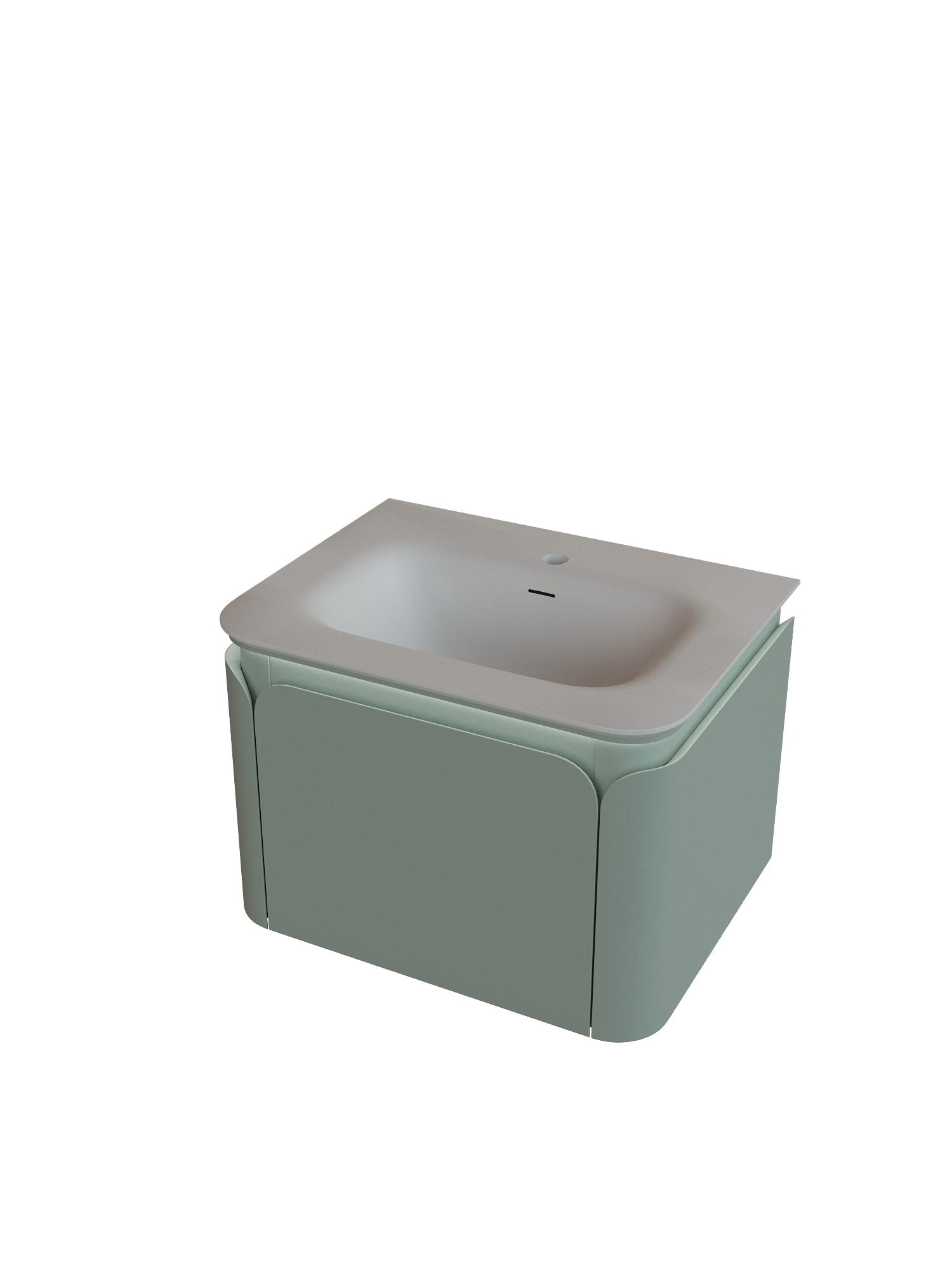 FWHC310590GNM, Bloom, подвесная, 59 см, Матча матовый