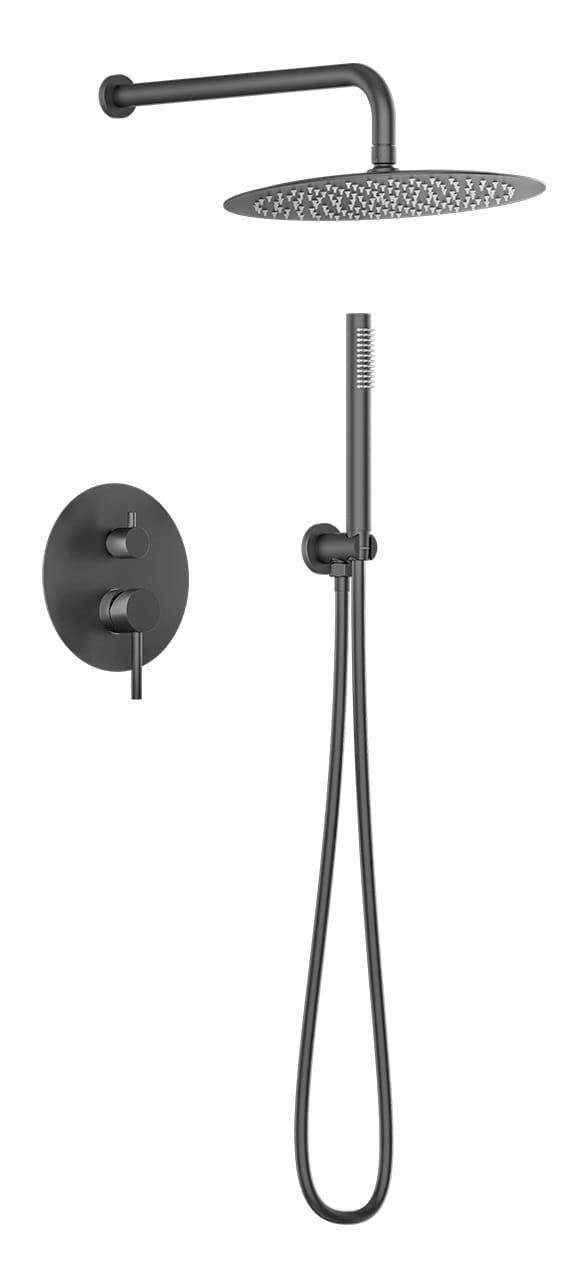 Комплект душевой KNOTLOR Встраиваемая душевая система SS-26/GM