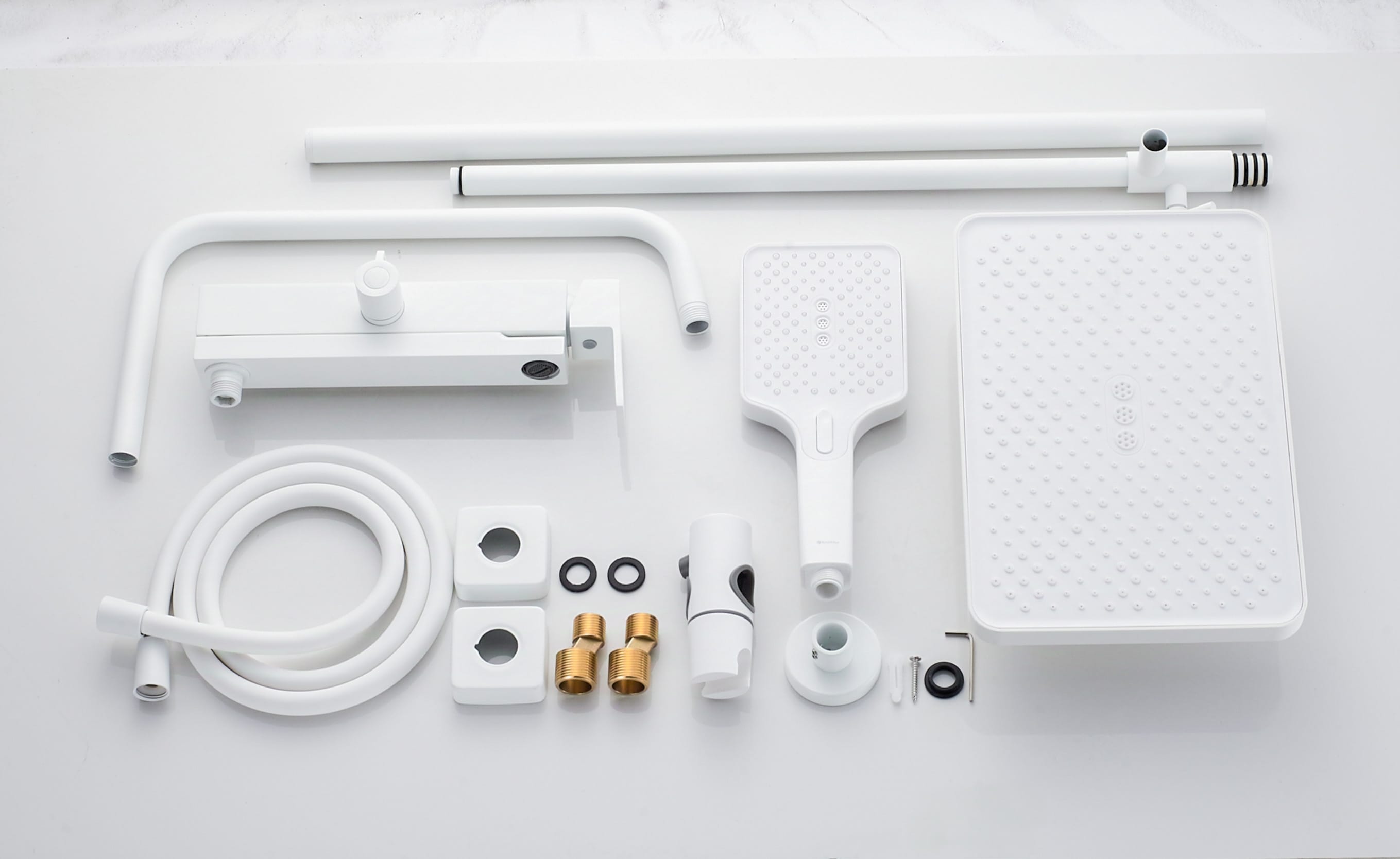 Душевая система с верхним тропическим душем KN-23/WY