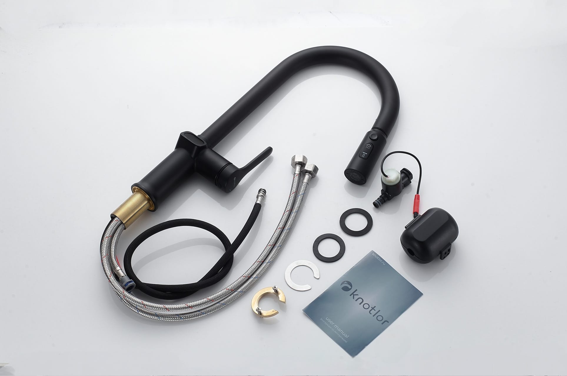 Смеситель для кухни с индикатором температуры KN-100/BL