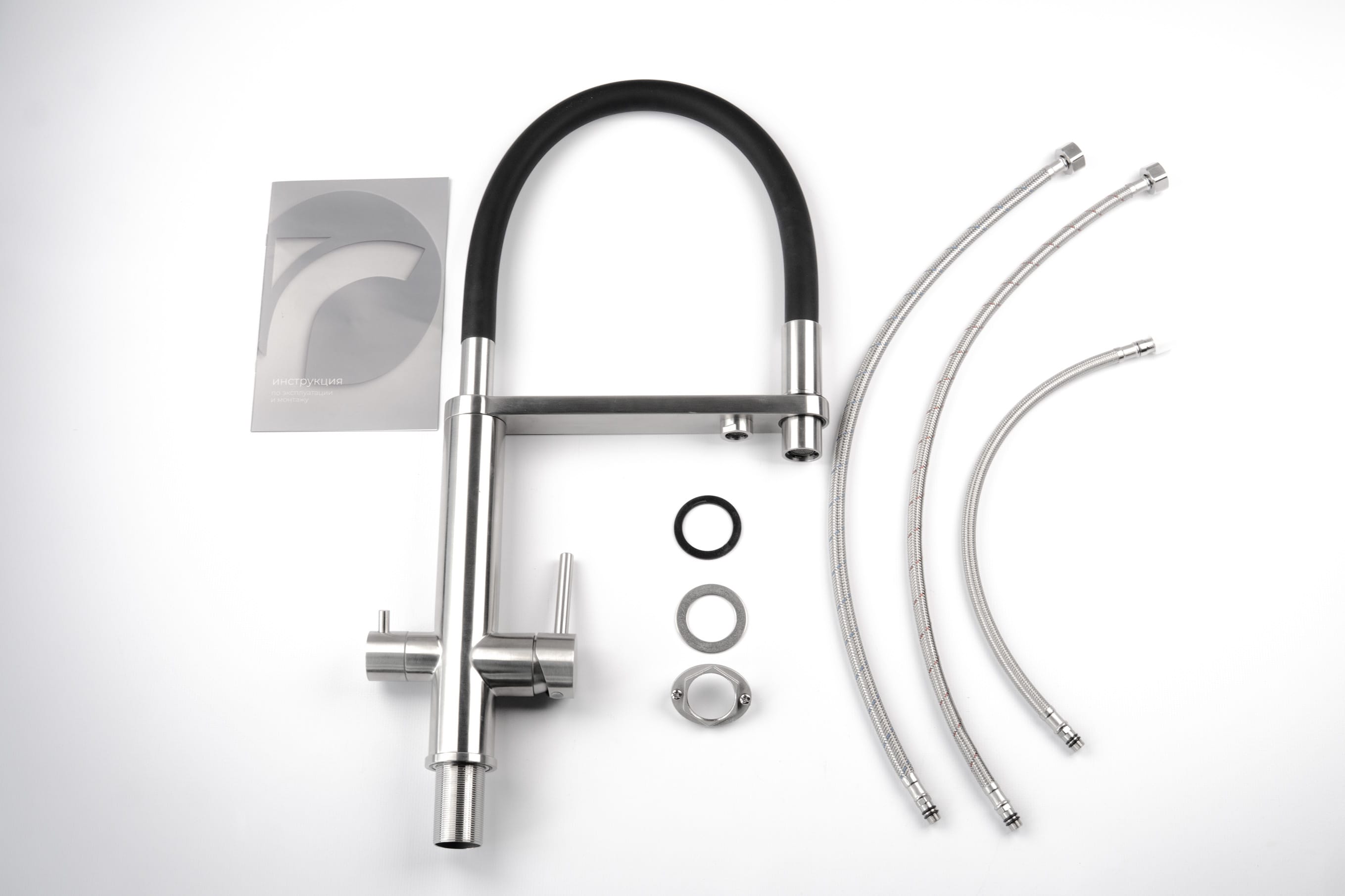 Смеситель для кухни с каналом для питьевой воды SS-15